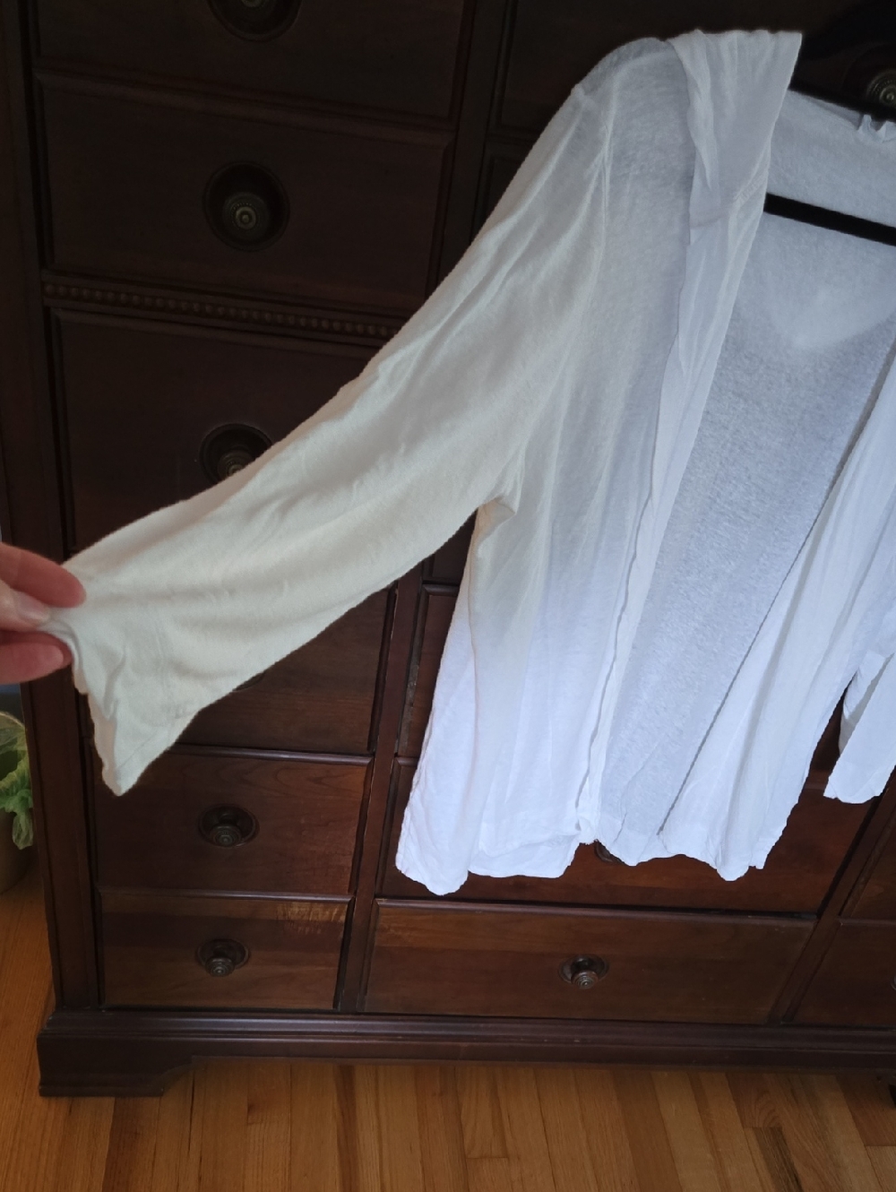 Sigrid Olsen Lightweight Cardigan White Size 1X. Like new! - Picture 4 of 9